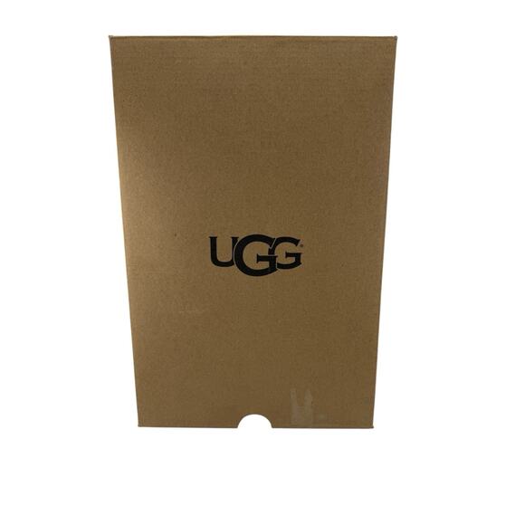 UGG Marta High Wedge Sandals Chestnu Soft Suedet Size 9 1015079 NWB - Picture 11 of 12